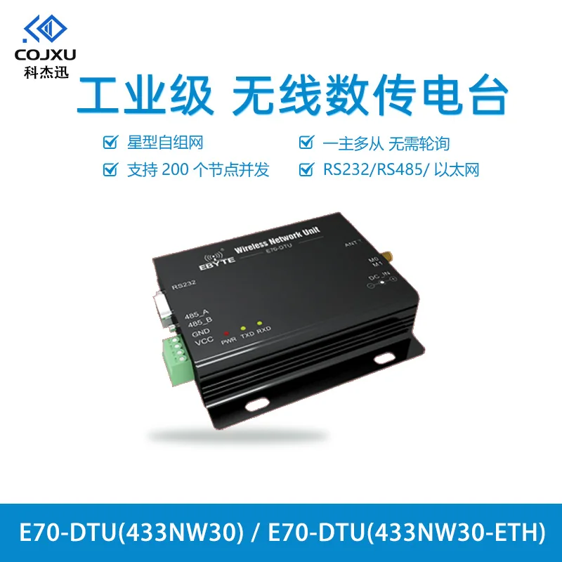 Kejiexun Rs485232 Ethernet промышленная Беспроводная передача данных