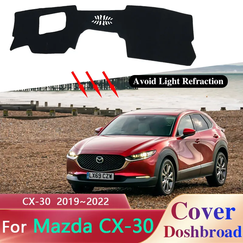Накладка на приборную панель коврик для приборной панели Mazda CX-30 CX30 CX 30 DM 2019 ~ 2022 2020