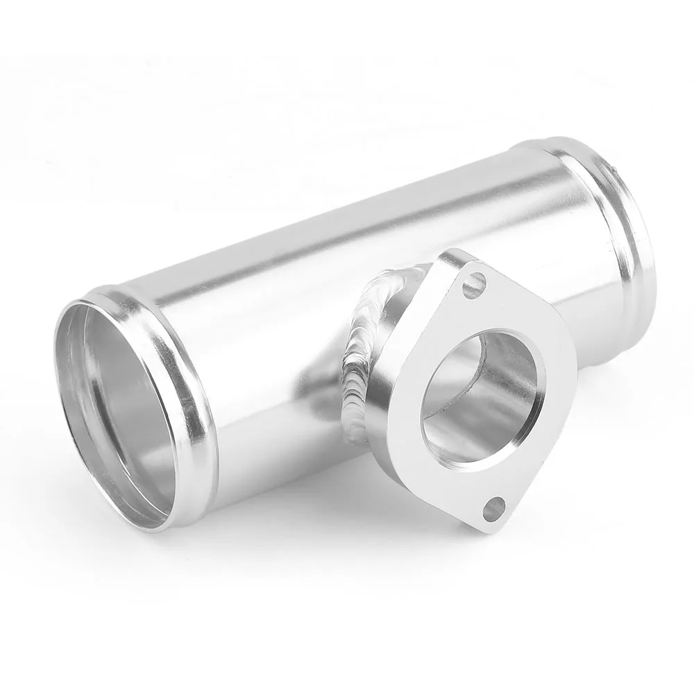 

63mm 2.5" Turbo Aluminum Flange Pipe For FV RZ BOV Blow Off Valve Adapter L=150mm TT100379