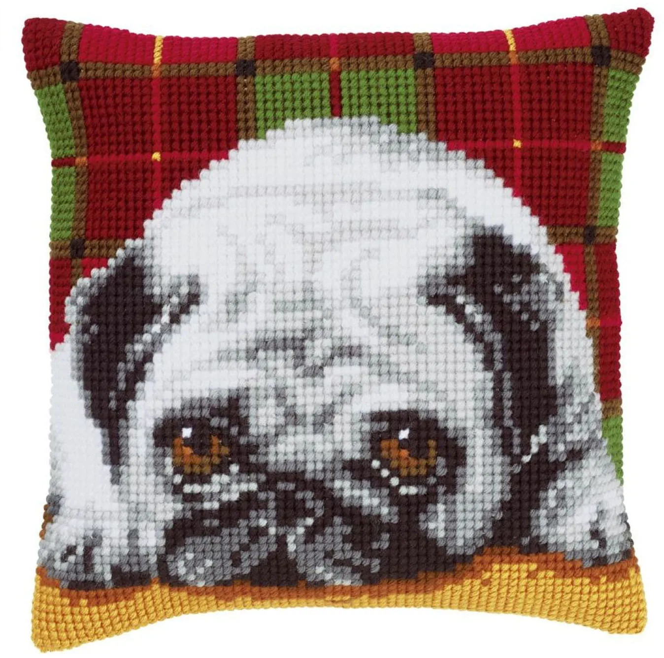 

Льняной чехол в британском европейском стиле с изображением животных, собаки, декоративные подушки для гостиной, чехол для дивана, чехол дл...