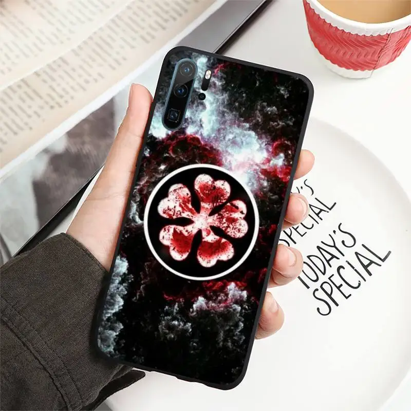 

Black Clover anime manga Asta Phone Case For Huawei honor Mate P 10 20 30 40 i 9 8 pro x Lite smart 2019 nova 5t