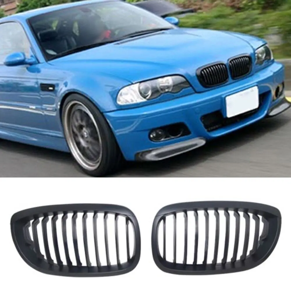 Для BMW E46 3 ей серии 2 двери купе Кабриолет 2003 2004 2005 Замена автомобиля accessries черный