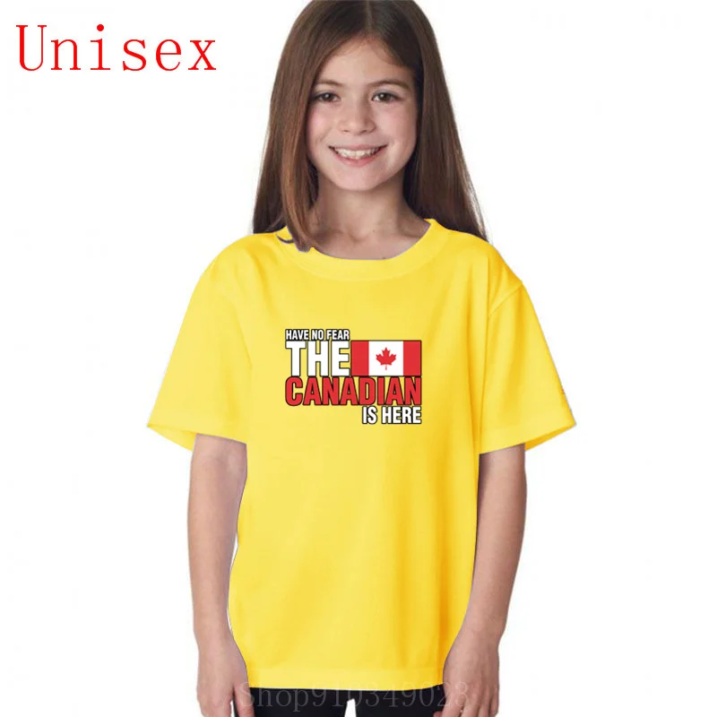 

Have No Fear The Canadian Is Here childrens clothes g kids clothing shirts for teenage girls baby girl clothes