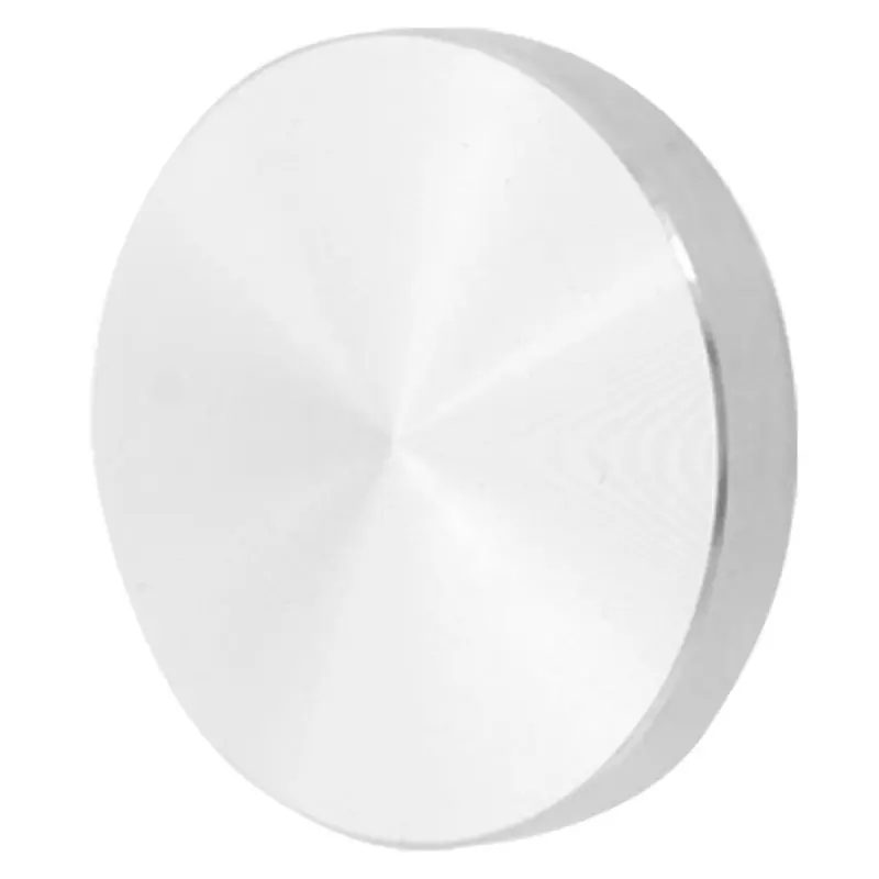 Glass plate adapter table leg aluminum round 50x8mm silver |