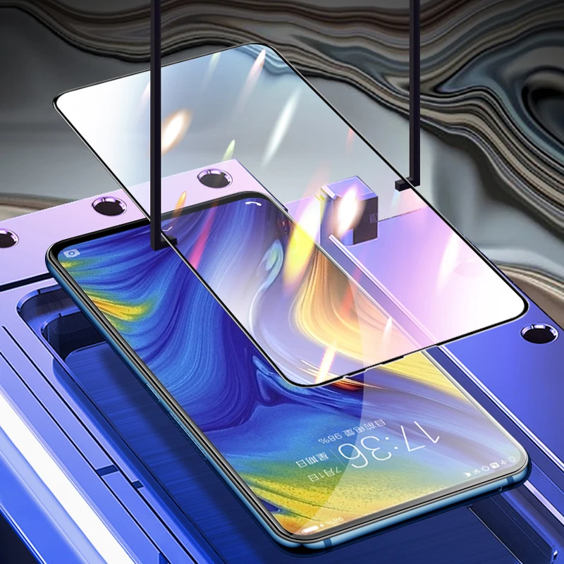 Олеофобное закаленное стекло для защиты экрана Xiaomi Mi Mix 2S 3 2 полное покрытие