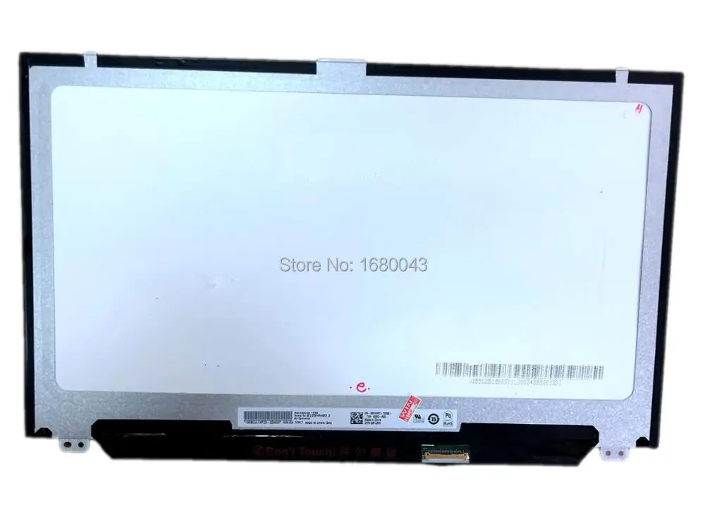 

B125HAN02.3 fit NV125FHM-N41 LP125WF4 SPF1 LP125WF4 SPF1 IPS EDP LCD Screen 1920x1080P with 2 screw holes