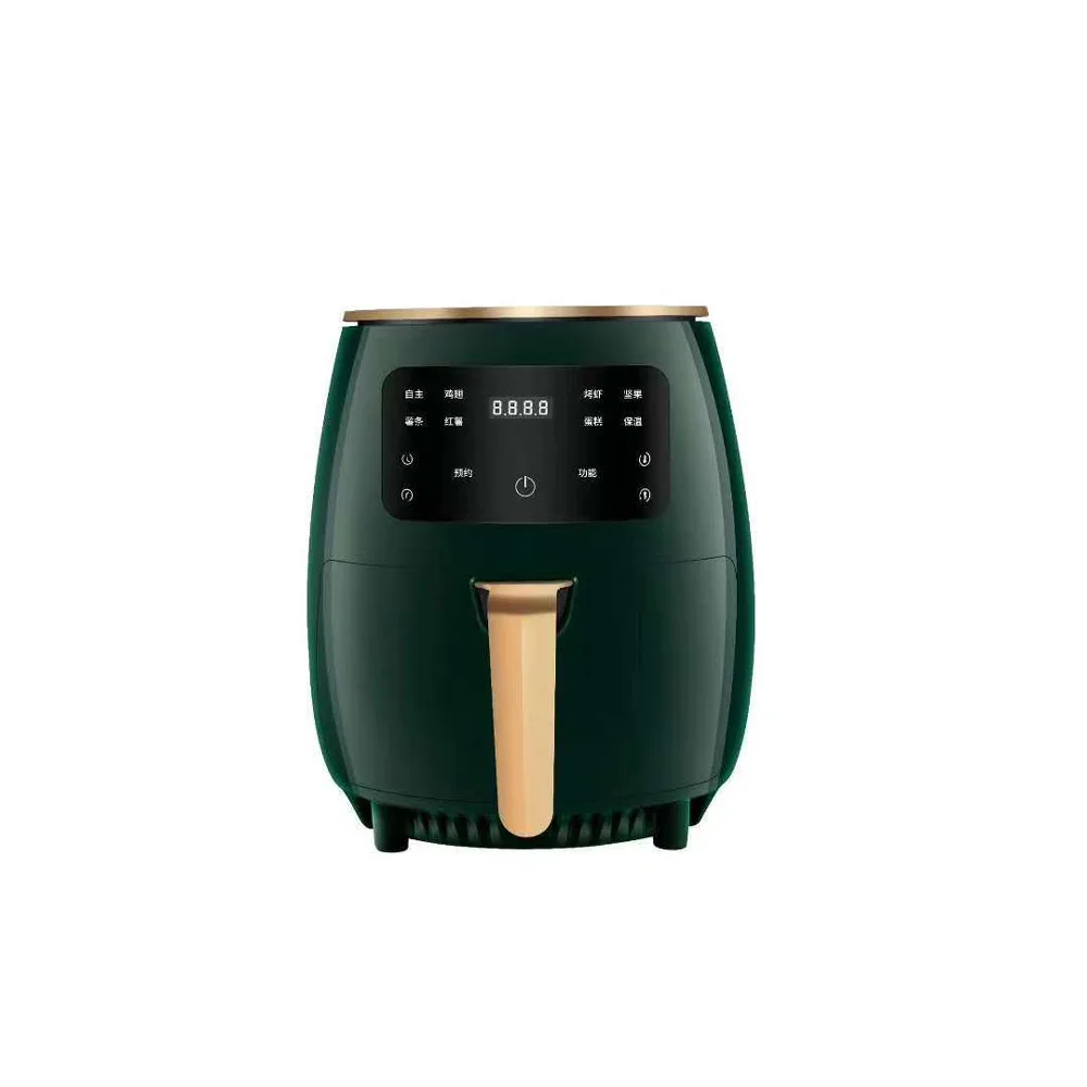 

4.5L Multifunctional Air Fryer Household LCD Large Capacity Non-fried Chicken Fries Machine