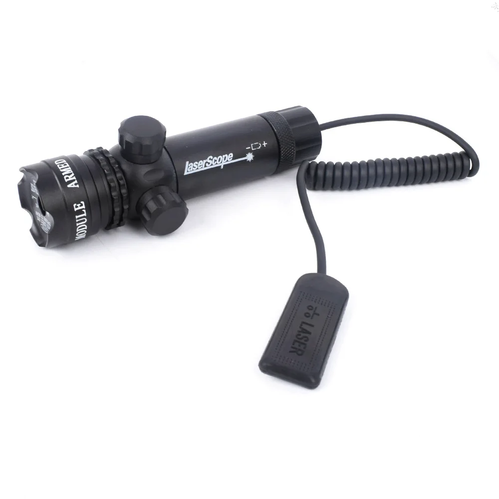 Новейший Тактический наружный Cree зеленый красный точечный лазерный прицел