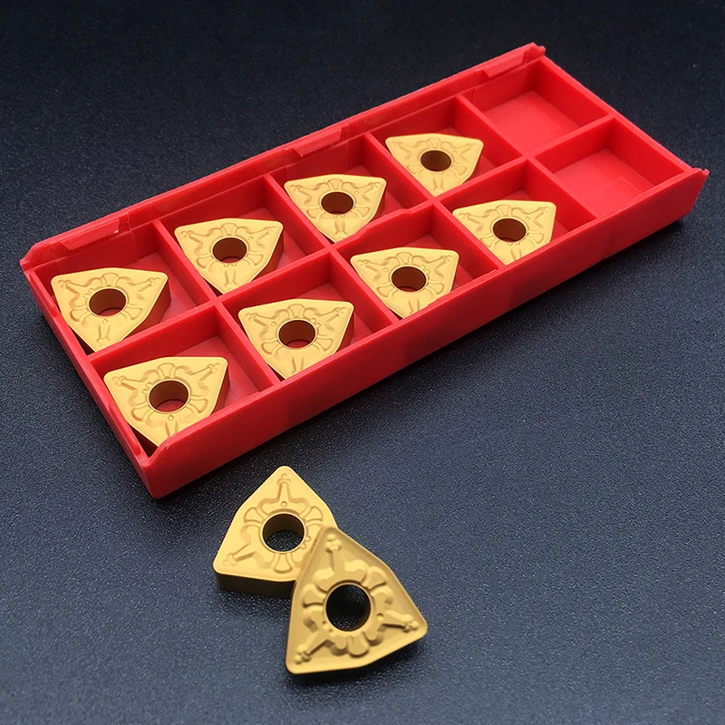 

10PCS WNMG080412 TM PC4025 High Quality Carbide Insert External Turning Tool Roughing CNC Lathe Cutter Tool For Hard Steel