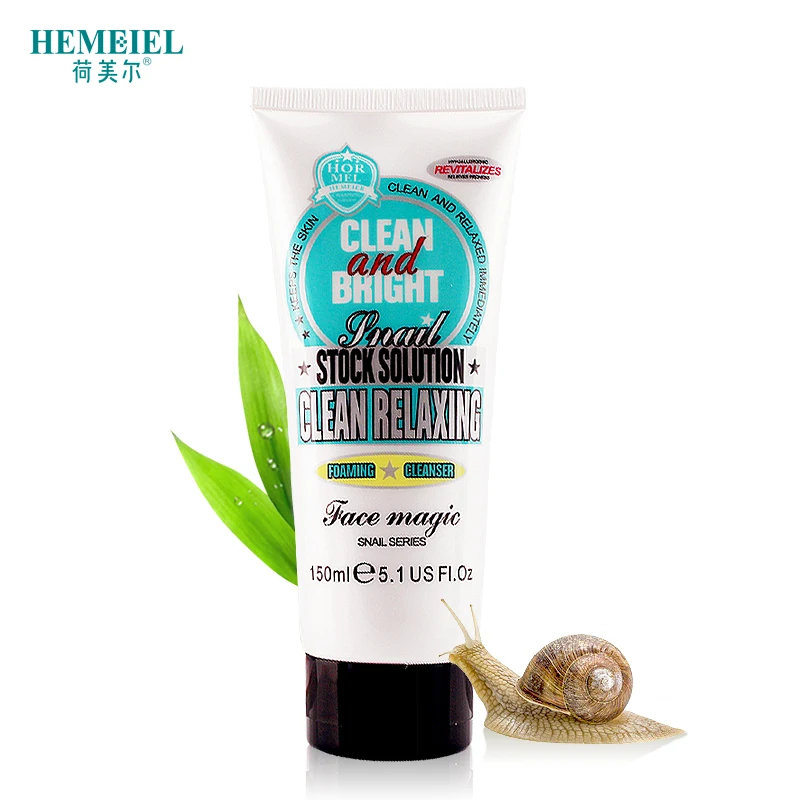 150 мл лицо улитки моющее средство контроль выработки кожного жира Очищающие