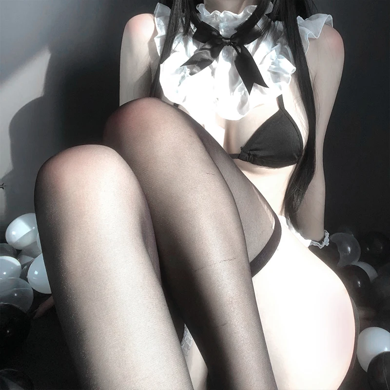 Комплект женского нижнего белья для косплея экзотический кружевной комплект с