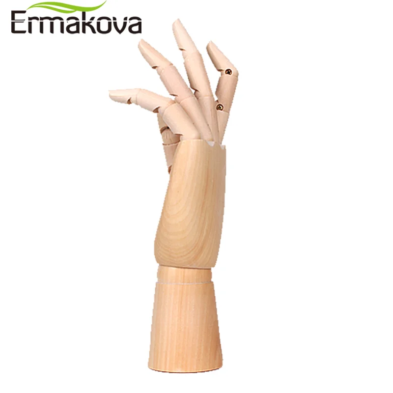 ERMAKOVA Дерево Искусство манекен рука модель идеально подходит для рисования эскиз