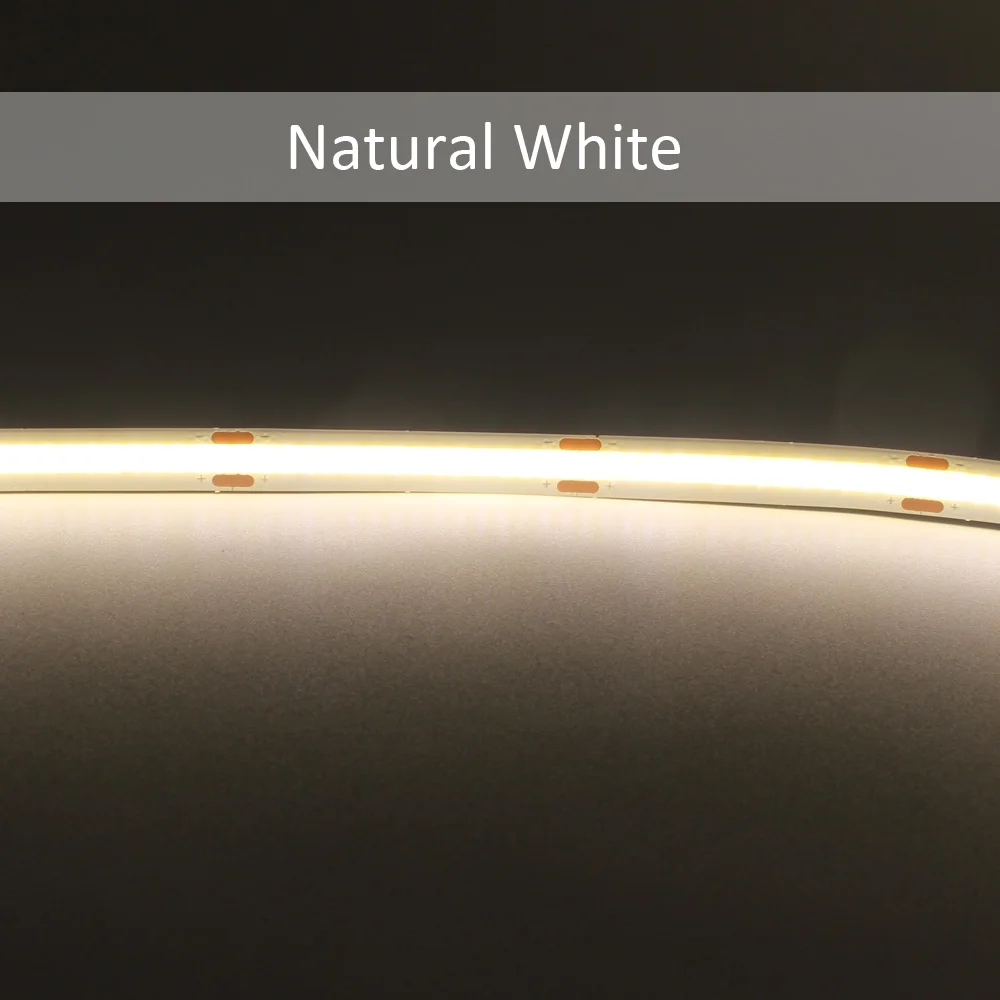 Светодиодная ленсветильник с монолитным блоком светодиодов высокой плотности 12