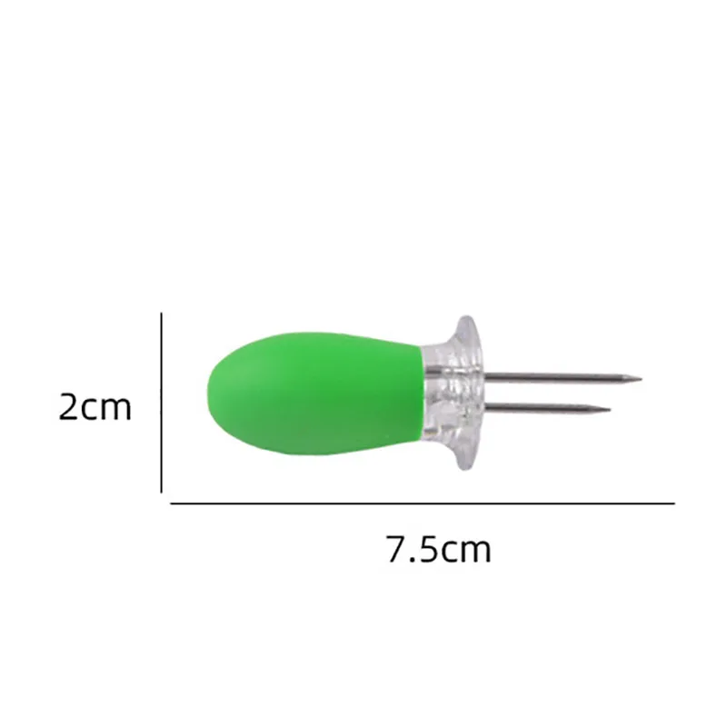 

Abs Handle Stainless Steel Corn Needle Bbq Barbecue Corn Fork Kitchen Supplies Barbecue Utensils Kitchen Accessories