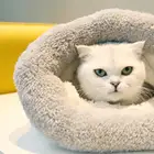 Спальные мешки для домашних животных, мягкая теплая кровать для маленьких собак и кроликов, 4 цвета