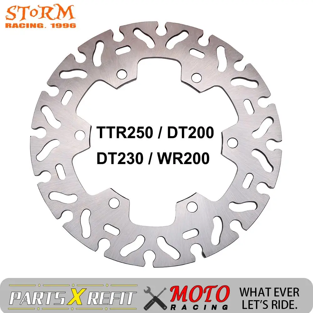 Наружный тормозной диск для мотоцикла 220 мм внутри 115 задний ротор Yamaha TTR250 DT200 DT230