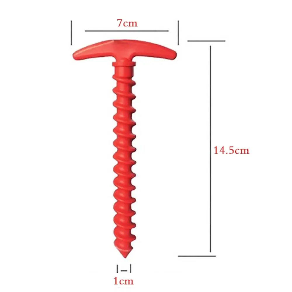Влагонепроницаемые палатки для палаток Легкие нейлоновые пластиковые гвозди