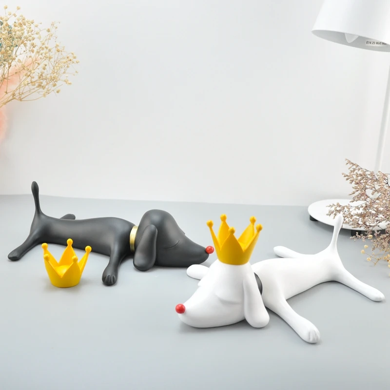 

Yoshitomo Nara Dreaming Dog Resin Table Piece Home Decoration Accessories House Decor Animal Sulpture