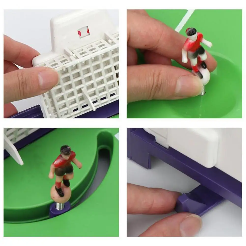 Мини настольный футбол для съемки в помещении Футбол защиты Настольная игра