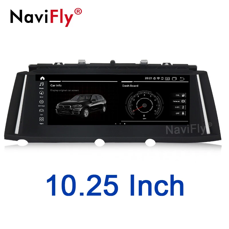 

NaviFly 12.3" 10.25" Android 10.0 Car DVD GPS Player For BWM F01/F02 7 Series CIC NBT System 4G+64G MSM8953 Carplay 1920*720 DSP