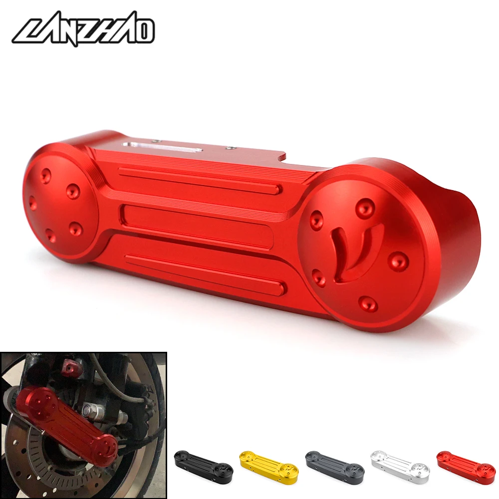 Мотоцикл передняя вилка крышка Подвеска Ссылка чехол CNC аксессуары для Vespa GTS Sprint