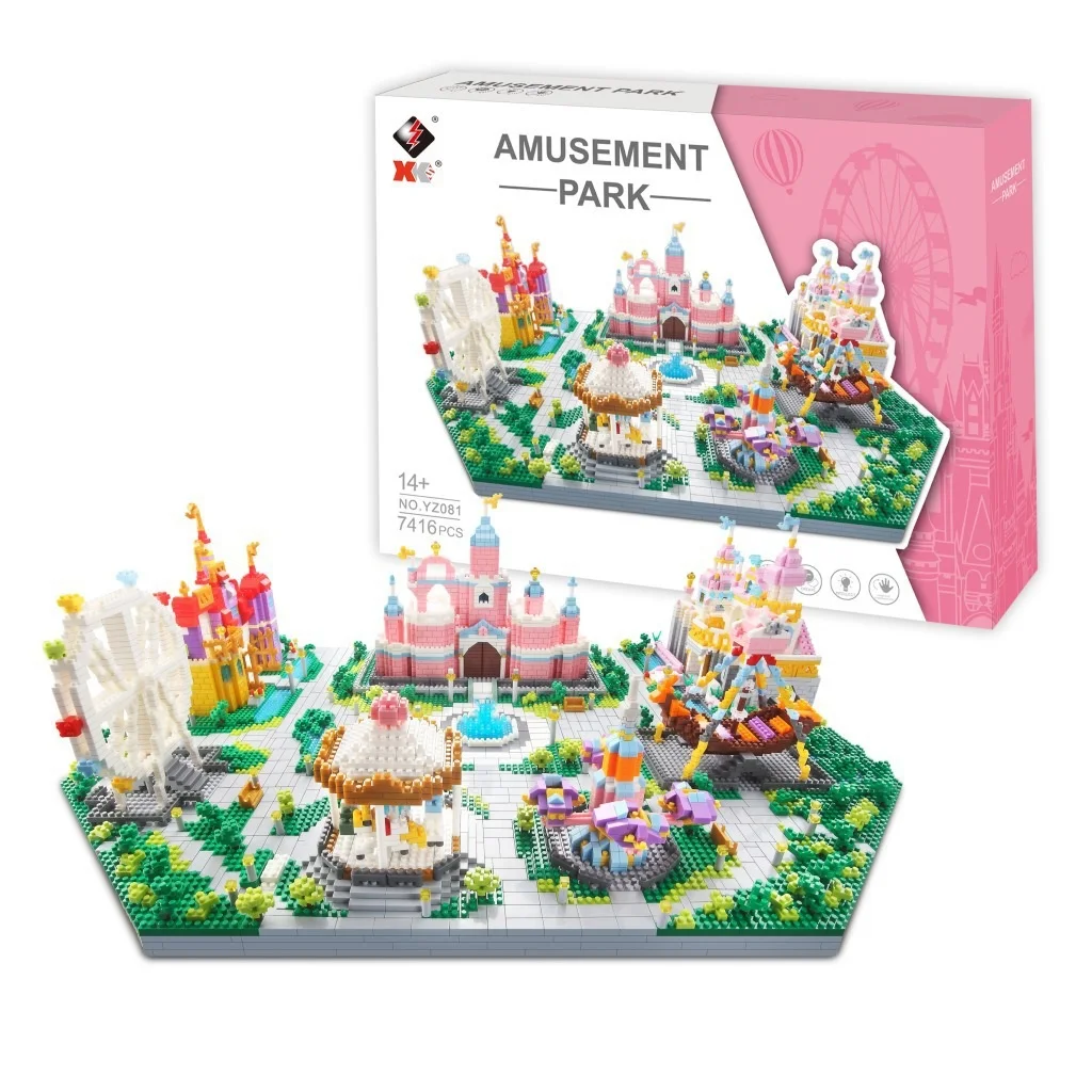 

Мини-блоки, архитектурные, 7416 шт., 3 в 1