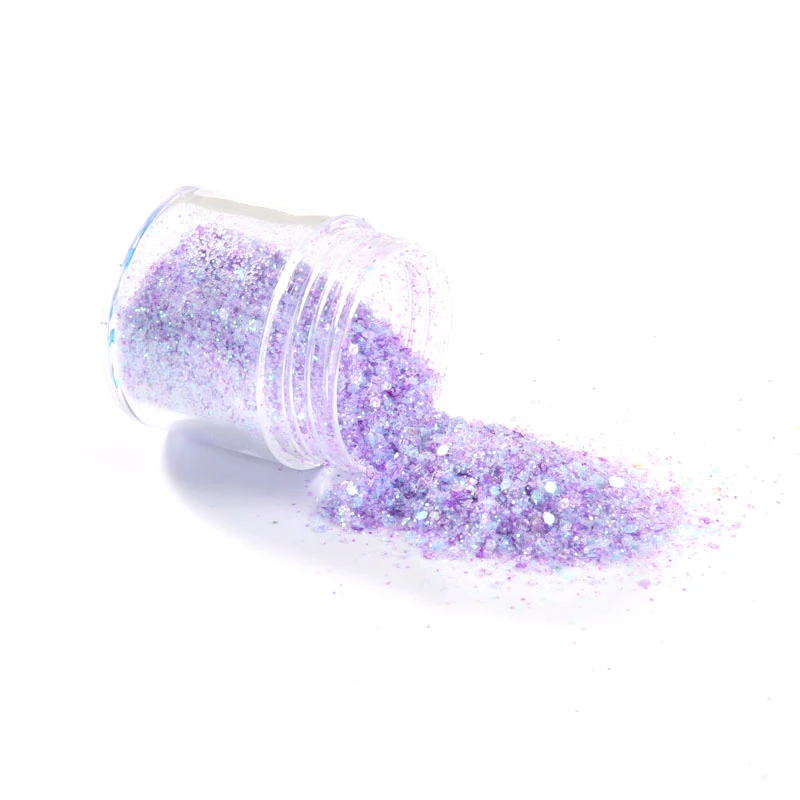 Голографический блестящий порошок Блестящий сахар фиолетовый розовый фруктовый