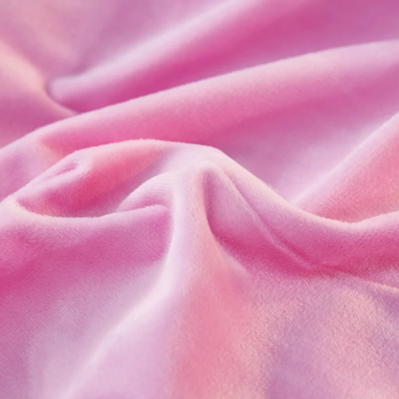 Очаровательное бархатное однослойное покрывало с лепестками из 100% хлопка и