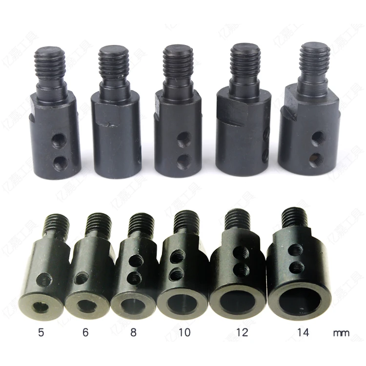 M10-5mm/6 мм/8 мм/10 мм/12 мм/14 мм Муфта вала двигателя рукав пильный диск Соединительная муфта соединитель пила патрон адаптер