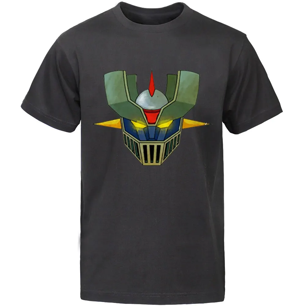 

Mazinger Z Anime T Shirt Men Tshirt Cotton Graphic Streetwear T-shirt T Shirts Summer Camisas Short Sleeve Tees Round Neck Tops