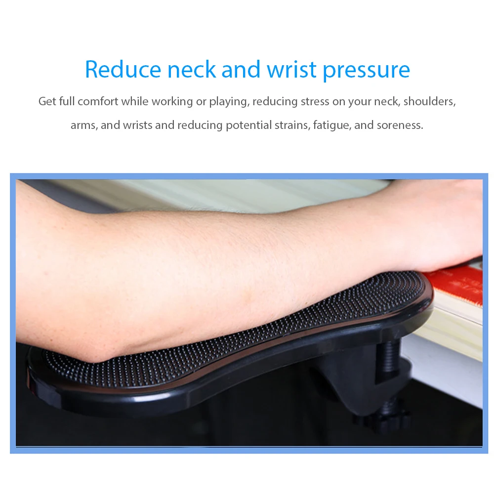 

New Arrival Armrest Pad Computer Table Arm Support Mouse Pads Wrist Support Armrest Wrist Rest for Home Office Desk Extender