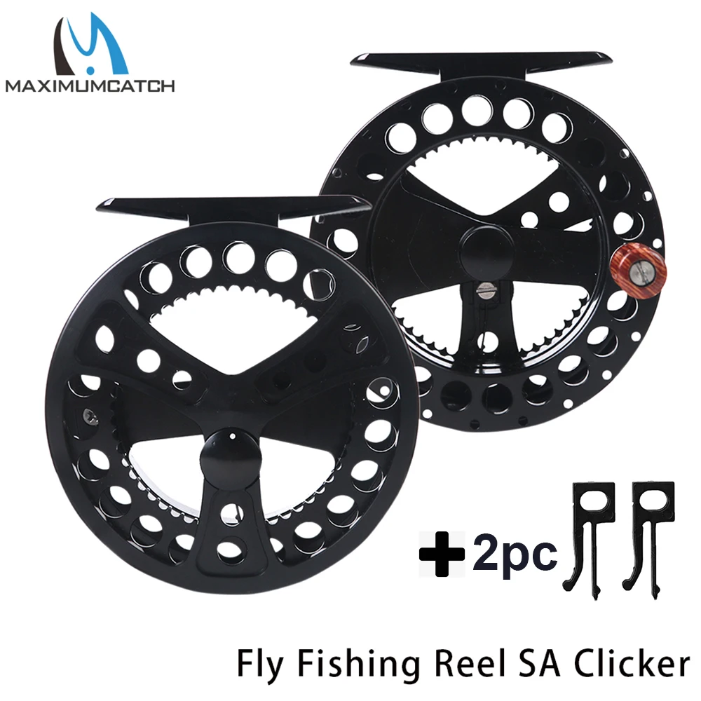 

Maximumcatch 2-4WT SAGE Clicker Fly Fishing Reel Machine Cut Aluminum Fly Reel