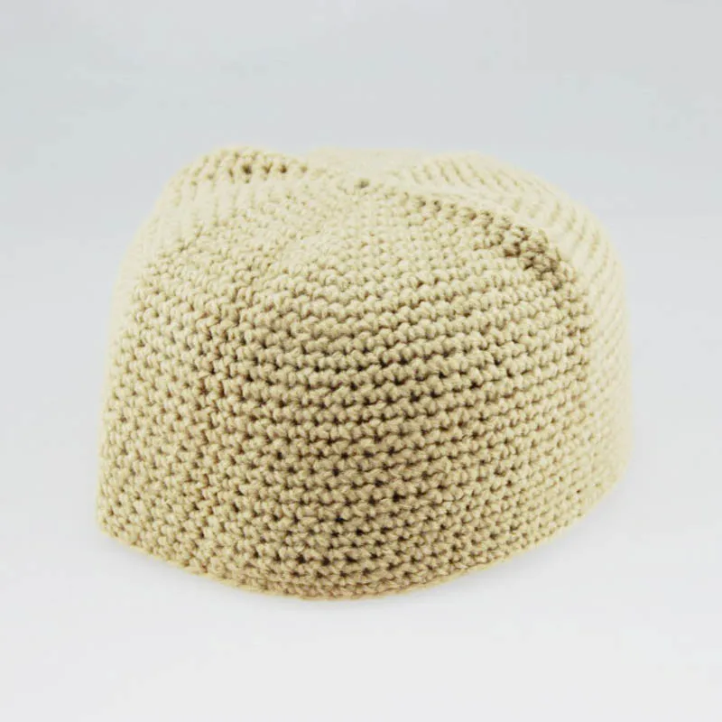 Арабская шапочка для молитвы зимняя теплая шерстяная мусульманская шапка ручной