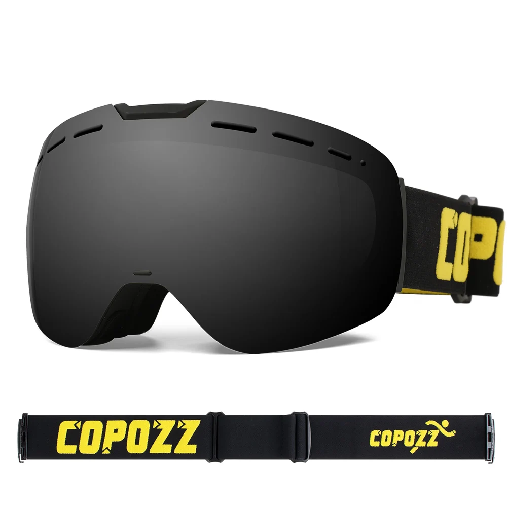 COPOZZ профессиональные лыжные очки 2s быстрая замена линзы противотуманные
