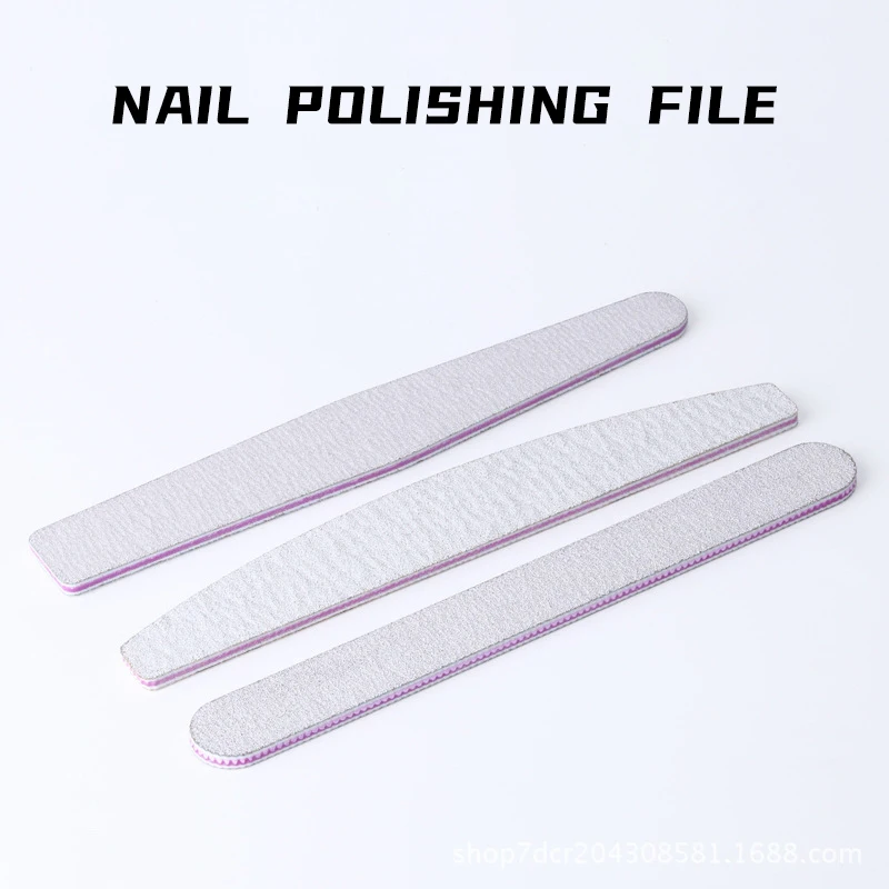 

1/5pcs Sandpaper Nail File Lime 100/180 Double Side Sanding Buffer Block Set Grey Nail Files For UV Gel Polish Manicure Tools