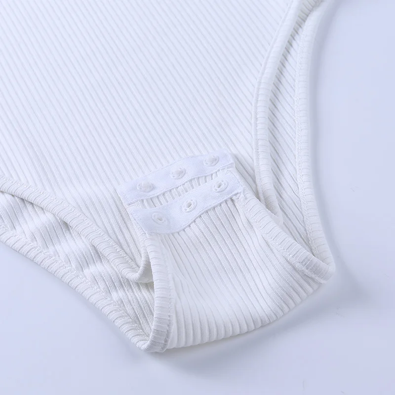 

WannaThis Autumn Winter Long Sleeve Lettr Print Bodysuit Women Sexy Bodycon Skinny Elastic Turtleneck Sexy Bodysuit Solid Color