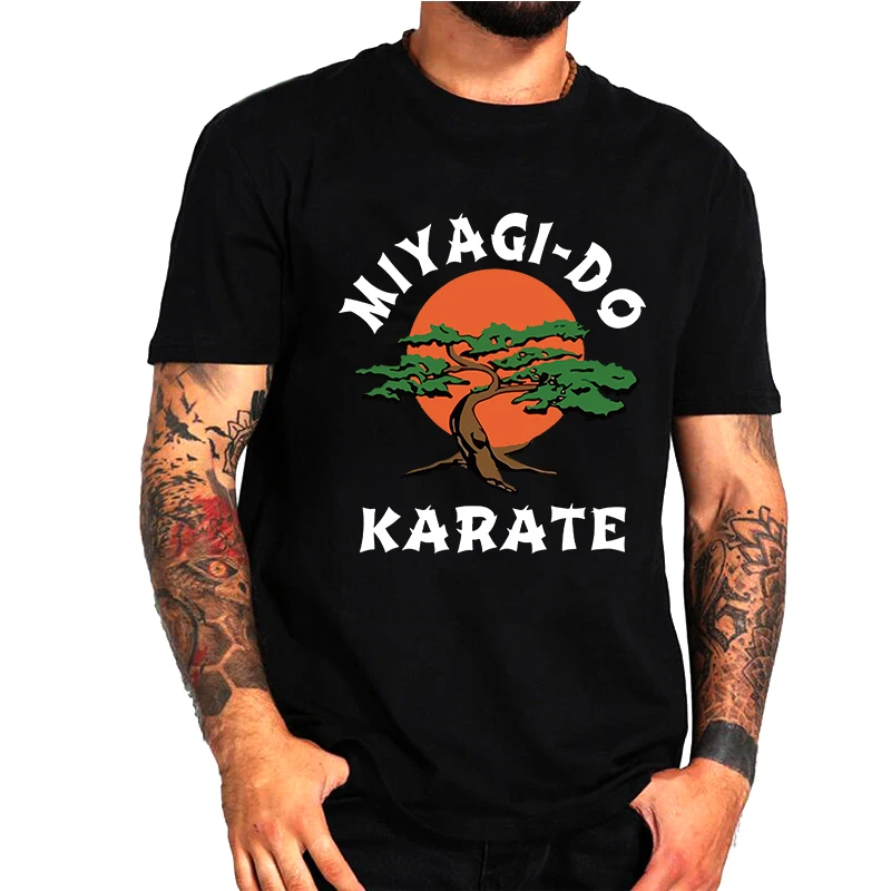 2020 Cobra Kai season 3 футболка со змеей с короткими рукавами мужская рубашка большого