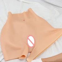 3 colors silicone realistic penetrable fake vagina hip lift pantys for shemale crossdresser drag queen transgender dropshipping