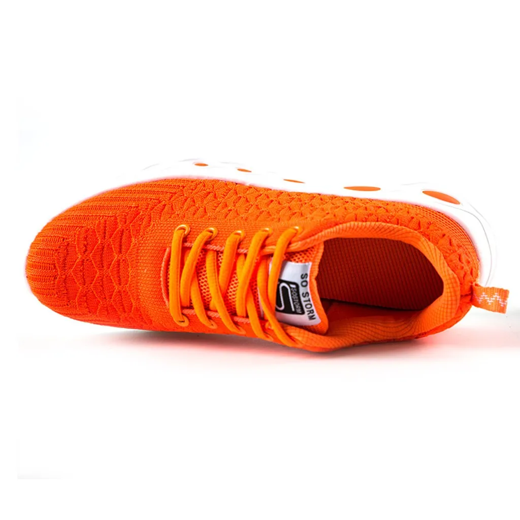 Женские теннисные туфли сетчатые дышащие повседневные кроссовки Женская