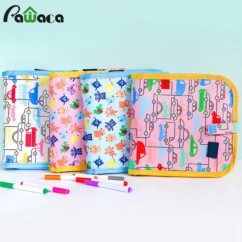 Стираемая доска для рисования детская книга Ingersara 14 страниц малышей