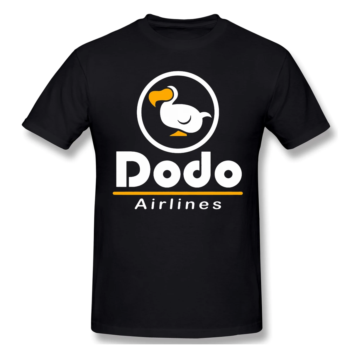 DODO AIRLINE/Повседневная футболка Лидер продаж Футболка с круглым вырезом и