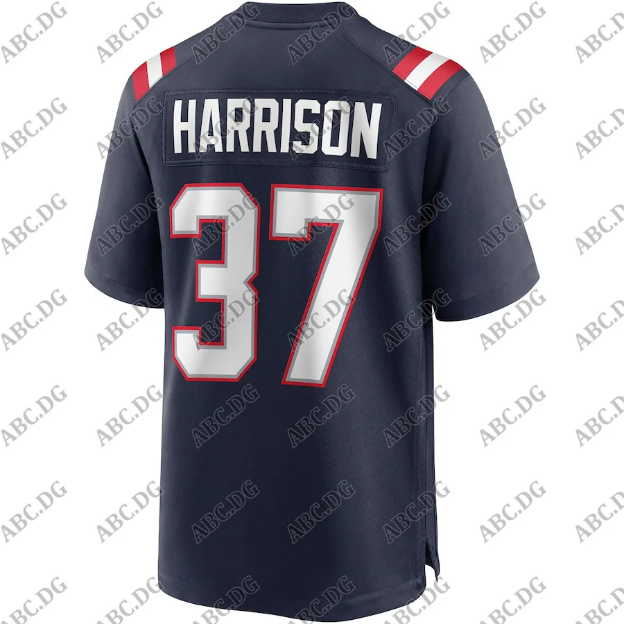 

Customized Stitch American Football Jersey Men Women Kid Youth New England Rodney Harrison Navy Game Retired Player Jersey