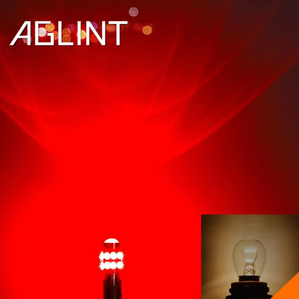 Автомобильные лампы AGLINT 2 шт. BAY15D 1157 светодиодный высокой мощности 24 SMD 5730 чипы для