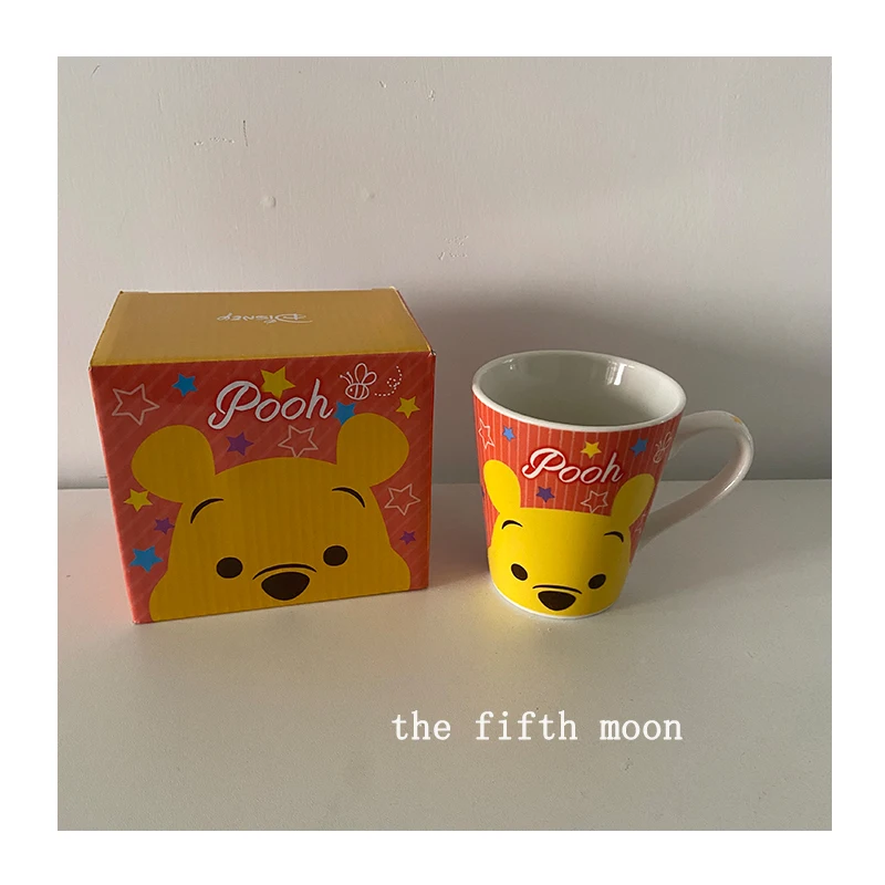 Disney Cute Cartoon Three-Eyed Alien Stitch Ceramic Cup Juice Milk Coffee Thermal Mug | Дом и сад