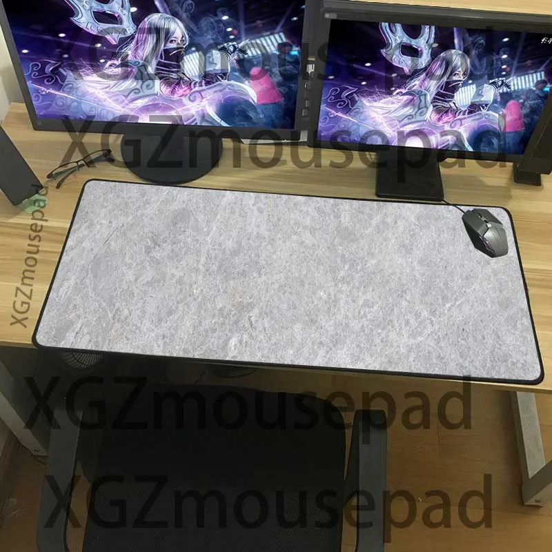 Большой игровой коврик для мыши XGZ с черными краями модный компьютерный