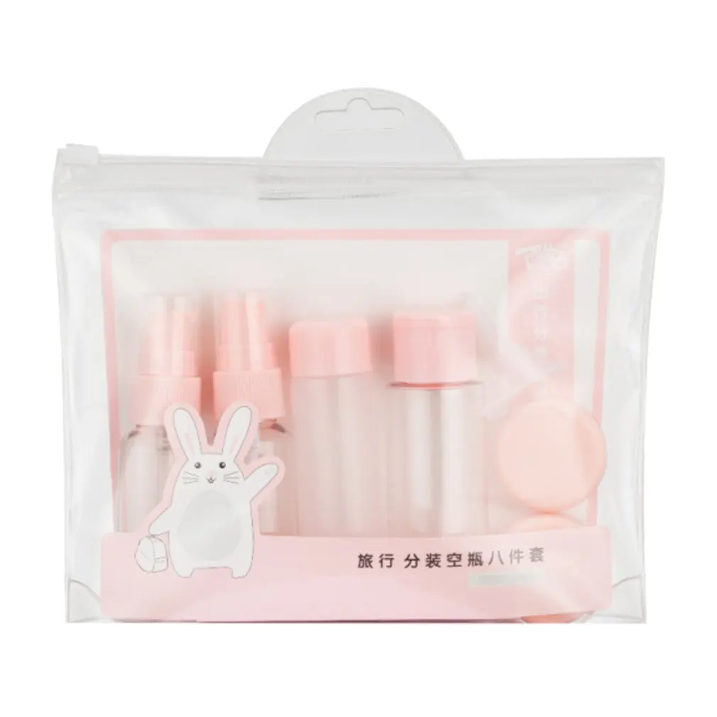 

Travel Empty Cosmetic Bottle Set Portable Refillable Makeup Bottle Set
