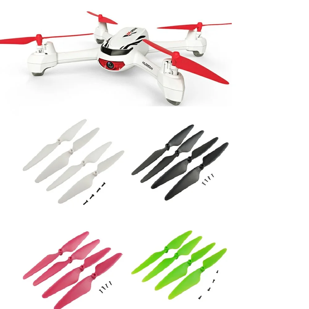 Лопасти для дрона Hubsan X4 H502E RC 4 шт./лот пропеллеры CW CCW Для H502S Prop Квадрокоптер