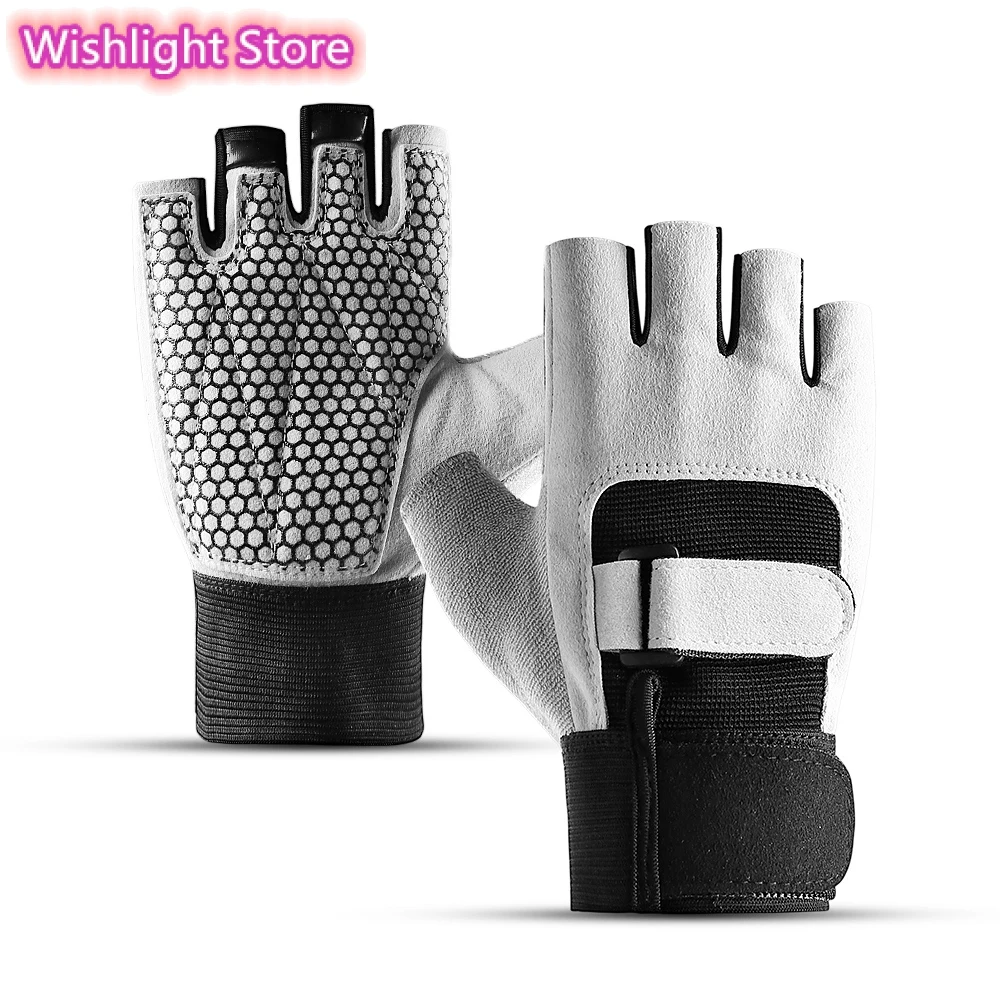 

1 пара велосипедные перчатки с открытыми пальцами-Нескользящие гелевые велосипедные перчатки от пота для езды на велосипеде противоударны...