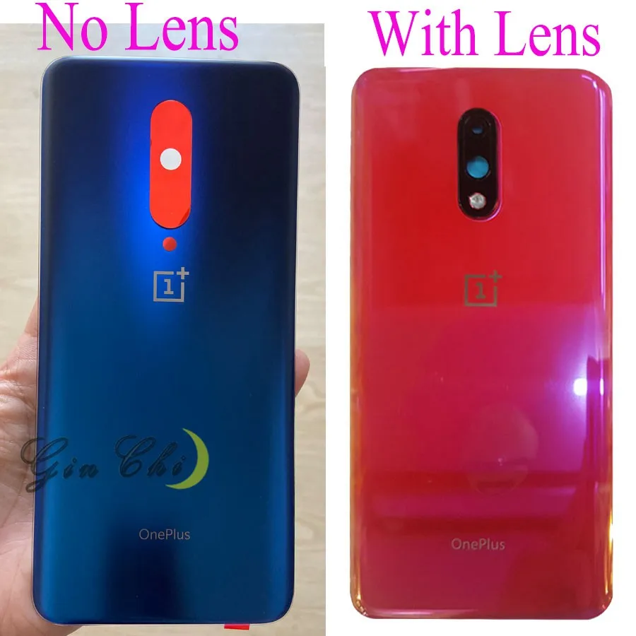 Оригинальный чехол для OnePlus 7 Крышка батарейного отсека заднее стекло Oneplus Pro