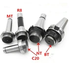  MT2 MT3 MT4 C20 NT40 BT40 R8 для детской, стандартной головки, резьба рычага, соединительная резьба: 1-12 